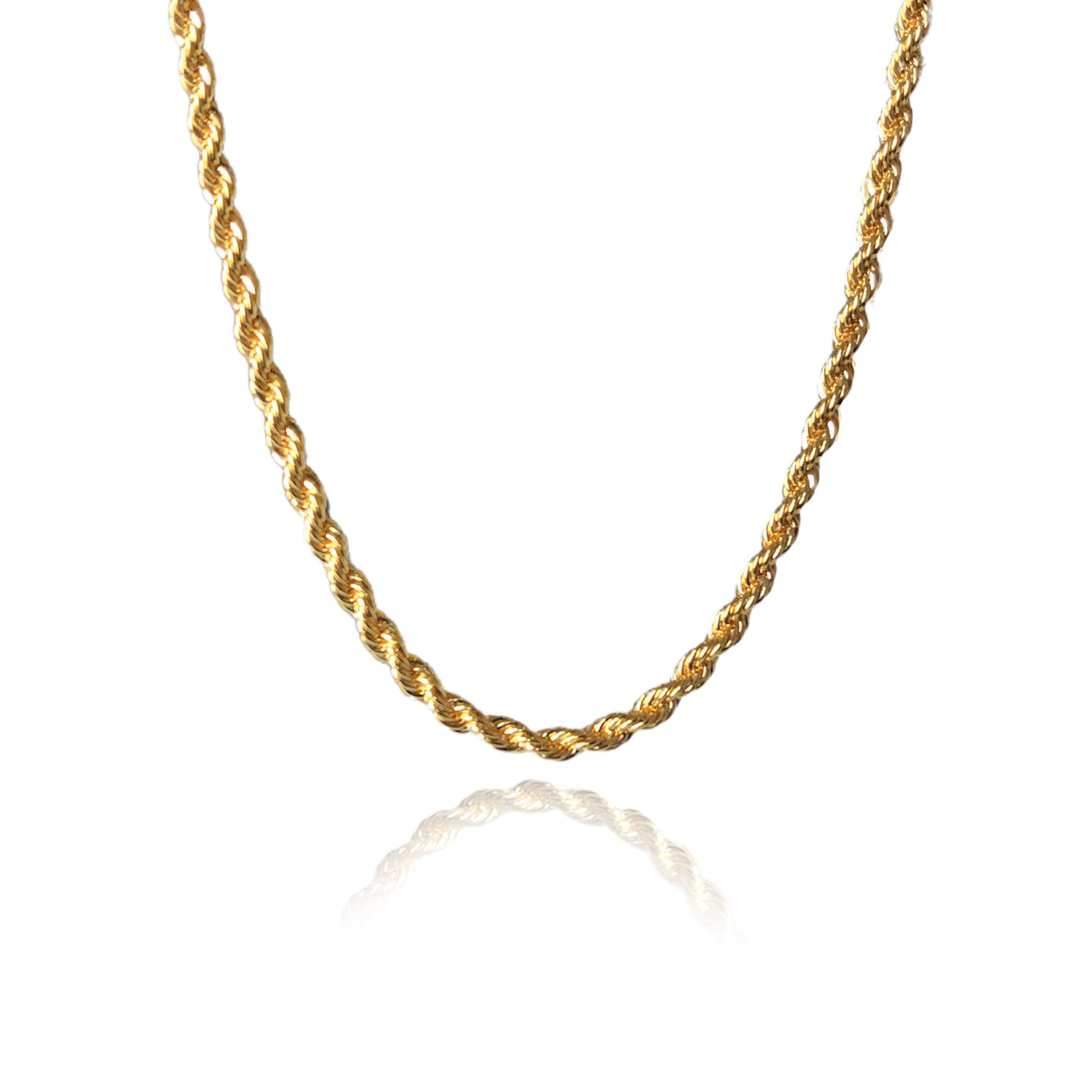 Pulseira Cordão Baiano 3,0 Folheado Em Ou...
